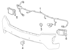 Parking Aid Sensor Bracket