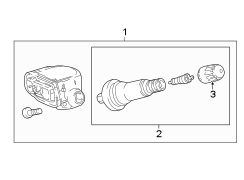 TIRE PRESSURE MONITOR COMPONENTS.