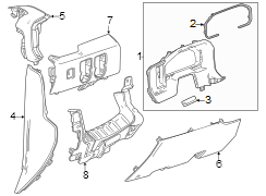 Instrument Panel Knee Bolster (Lower)