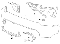 Bumper Face Bar (Front)