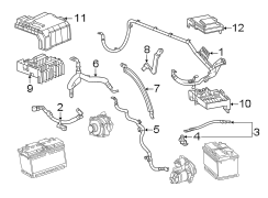 Battery cables.