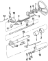 STEERING COLUMN. HOUSING & COMPONENTS. SHROUD. SWITCHES & LEVERS. UPPER COMPONENTS.