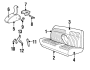 SEATS & TRACKS. FRONT SEAT COMPONENTS.