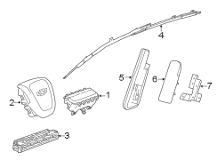 RESTRAINT SYSTEMS. AIR BAG COMPONENTS.