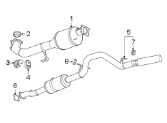 Exhaust system. Exhaust components.