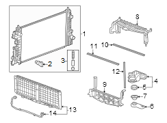 Radiator Support Baffle (Lower)