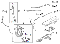 Washer Fluid Reservoir