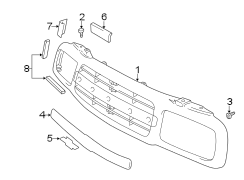 GRILLE & COMPONENTS.