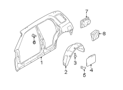 QUARTER PANEL & COMPONENTS.