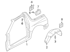 QUARTER PANEL & COMPONENTS.