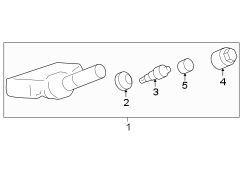 TIRE PRESSURE MONITOR COMPONENTS.