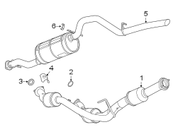 Exhaust system. Exhaust components.