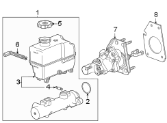 Brake Master Cylinder Reservoir