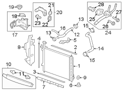 RADIATOR & COMPONENTS.