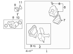 ENGINE / TRANSAXLE. AIR INTAKE.