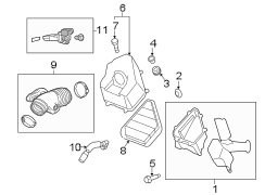 ENGINE / TRANSAXLE. AIR INTAKE.