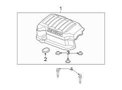 ENGINE / TRANSAXLE. ENGINE APPEARANCE COVER.