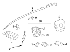 RESTRAINT SYSTEMS. AIR BAG COMPONENTS.