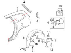 QUARTER PANEL & COMPONENTS.