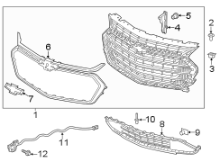 Image of Grille (Upper, Lower) image for your 2009 Chevrolet Traverse    