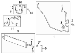 Automatic Transmission Oil Cooler Hose Assembly