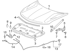 Image of Hood Panel image for your 2019 Buick Enclave    