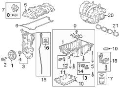 ENGINE / TRANSAXLE. ENGINE PARTS.