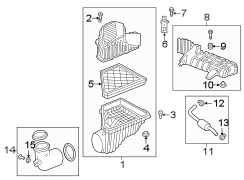 ENGINE / TRANSAXLE. AIR INTAKE.