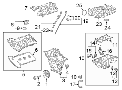 ENGINE / TRANSAXLE. ENGINE PARTS.