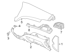 INSTRUMENT PANEL COMPONENTS.