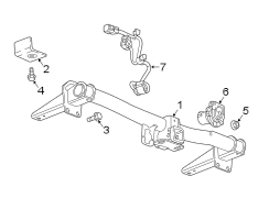 Image of Trailer Tow Harness (Rear) image for your 2013 Chevrolet Traverse    