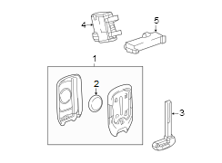 Image of Keyless Entry Antenna image for your 2006 Cadillac Escalade EXT   