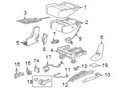 Image of Track end cover. image