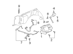 Ride control components.