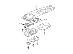 OVERHEAD CONSOLE.