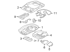 OVERHEAD CONSOLE.