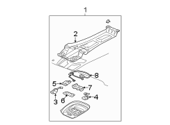 OVERHEAD CONSOLE.