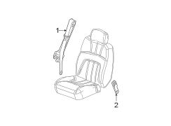 RESTRAINT SYSTEMS. FRONT SEAT BELTS.