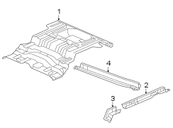 REAR BODY & FLOOR. FLOOR & RAILS.