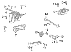 Engine / transaxle. Engine & TRANS mounting.