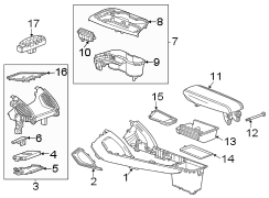 Automatic Transmission Shift Cover Plate