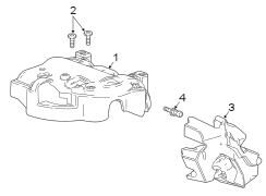 ENGINE / TRANSAXLE. ENGINE APPEARANCE COVER.