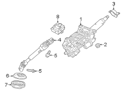 STEERING COLUMN ASSEMBLY.