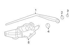 LIFT GATE. WIPER & WASHER COMPONENTS.