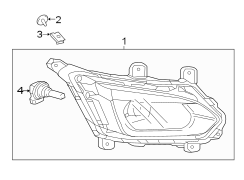 FRONT LAMPS. FOG LAMPS.