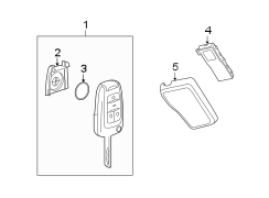 KEYLESS ENTRY COMPONENTS.