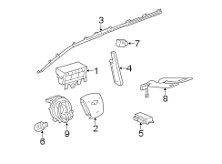 RESTRAINT SYSTEMS. AIR BAG COMPONENTS.