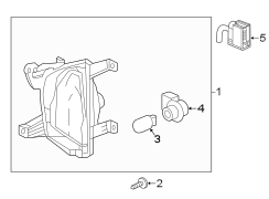 Turn Signal Light Assembly (Front)