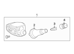 TIRE PRESSURE MONITOR COMPONENTS.