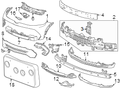 Bumper Cover. FASCIA. 